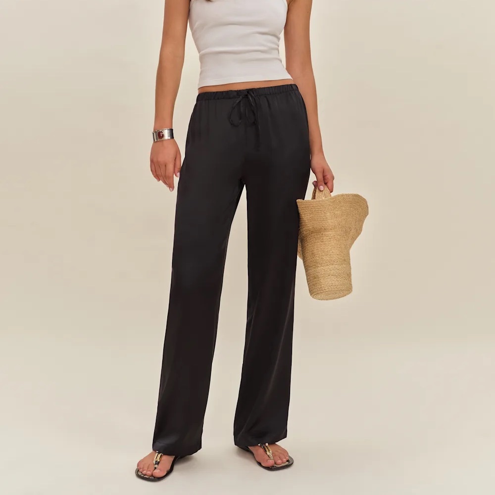 Reformation Olina Silk Pant